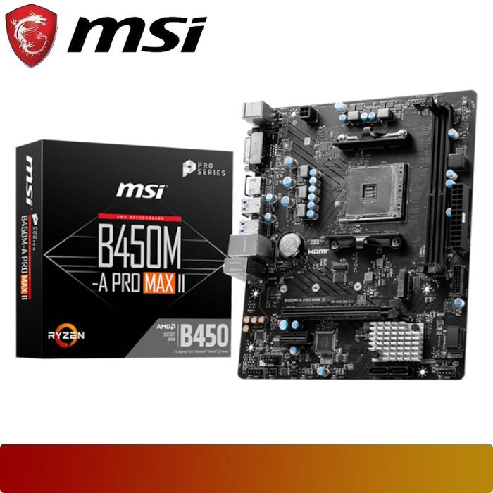 MSI B450M - A PRO MAX II - 1 - Nano Komputer