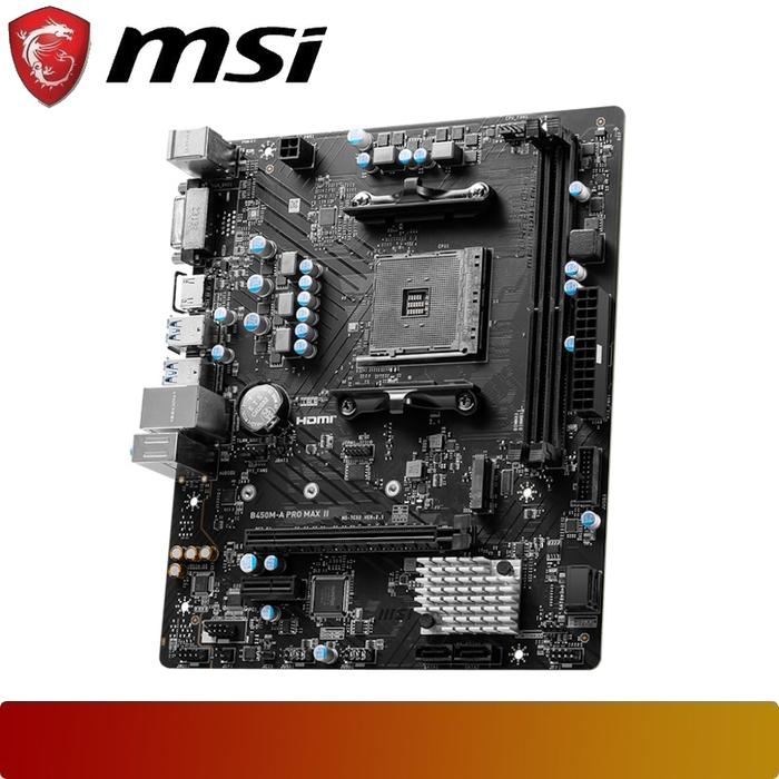 MSI B450M - A PRO MAX II - 3 - Nano Komputer