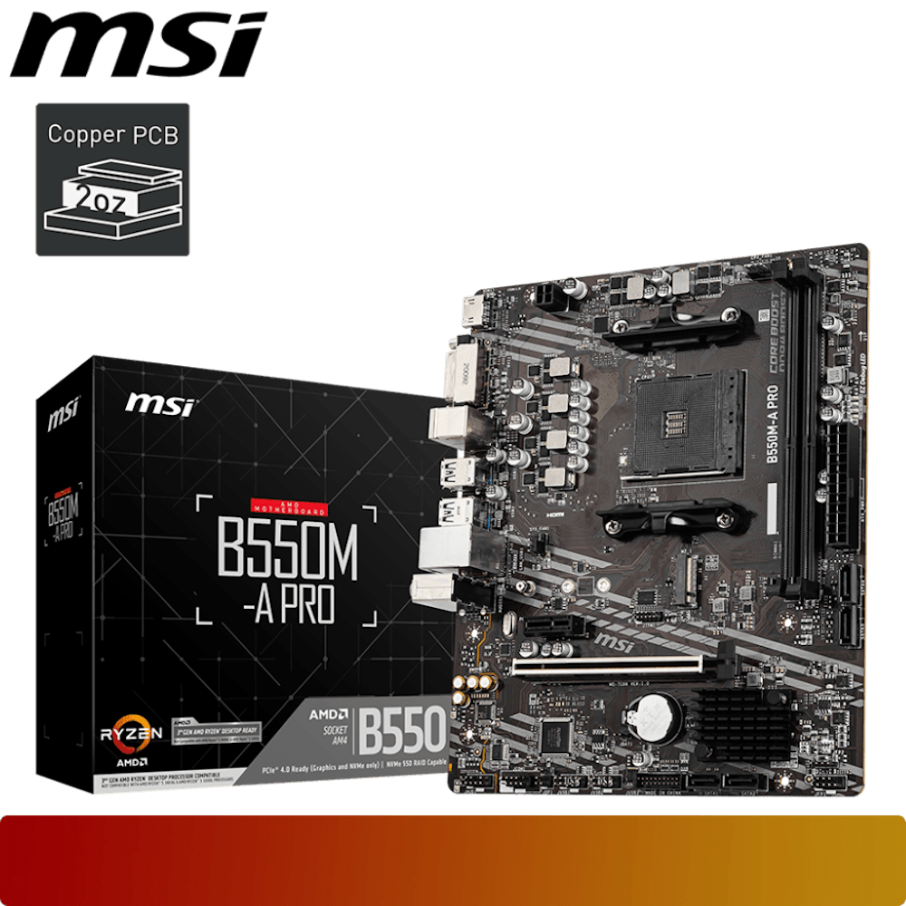 MSI B550M - A PRO - 1 - Nano Komputer