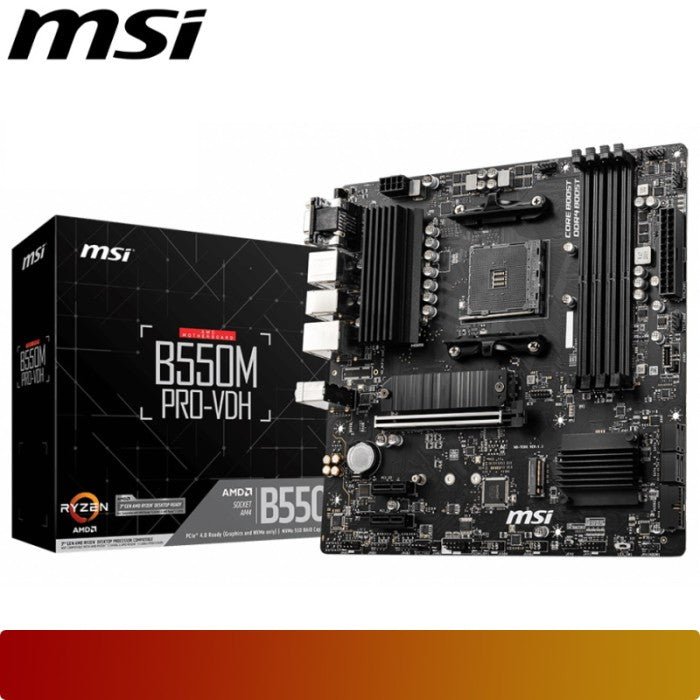 MSI B550M PRO - VDH - 1 - Nano Komputer