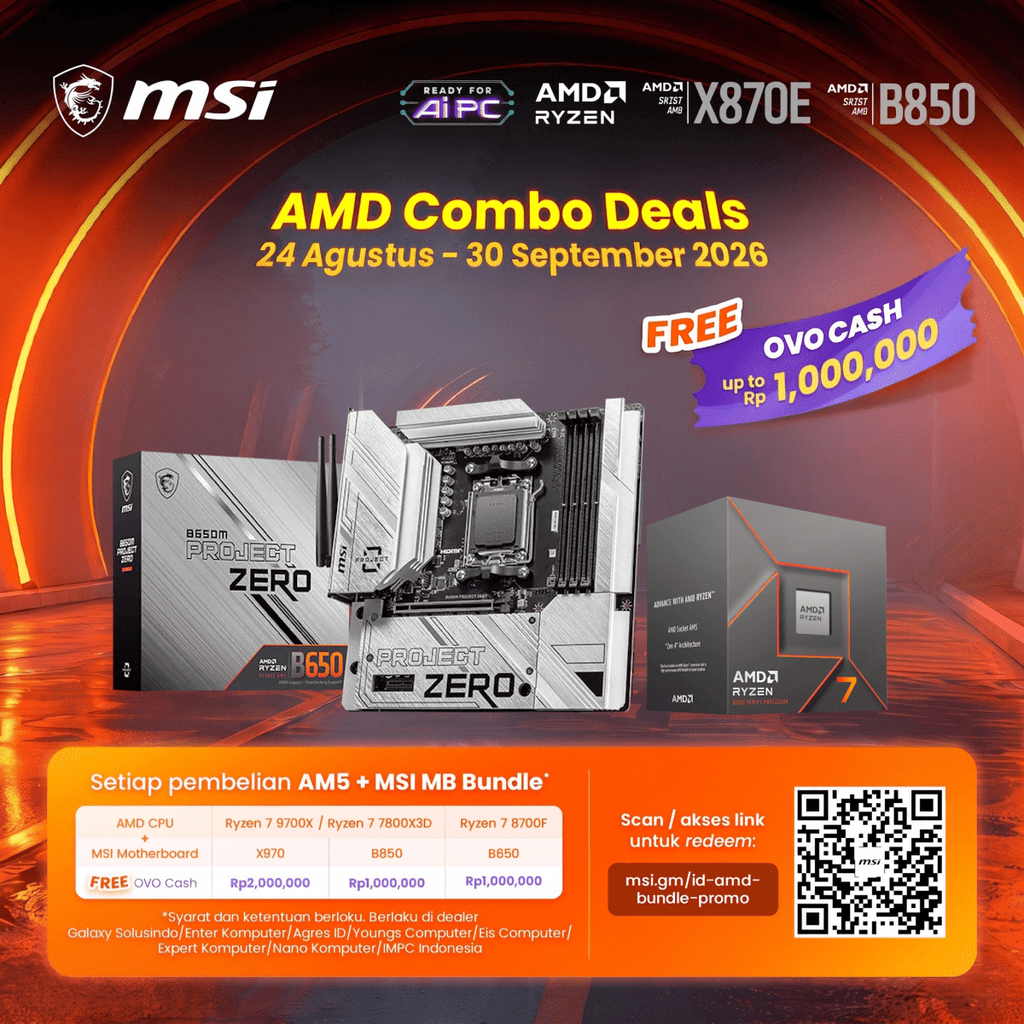 MSI B650M PROJECT ZERO-1-Nano Komputer