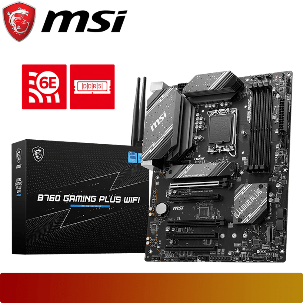 MSI B760 GAMING PLUS WIFI - 1 - Nano Komputer