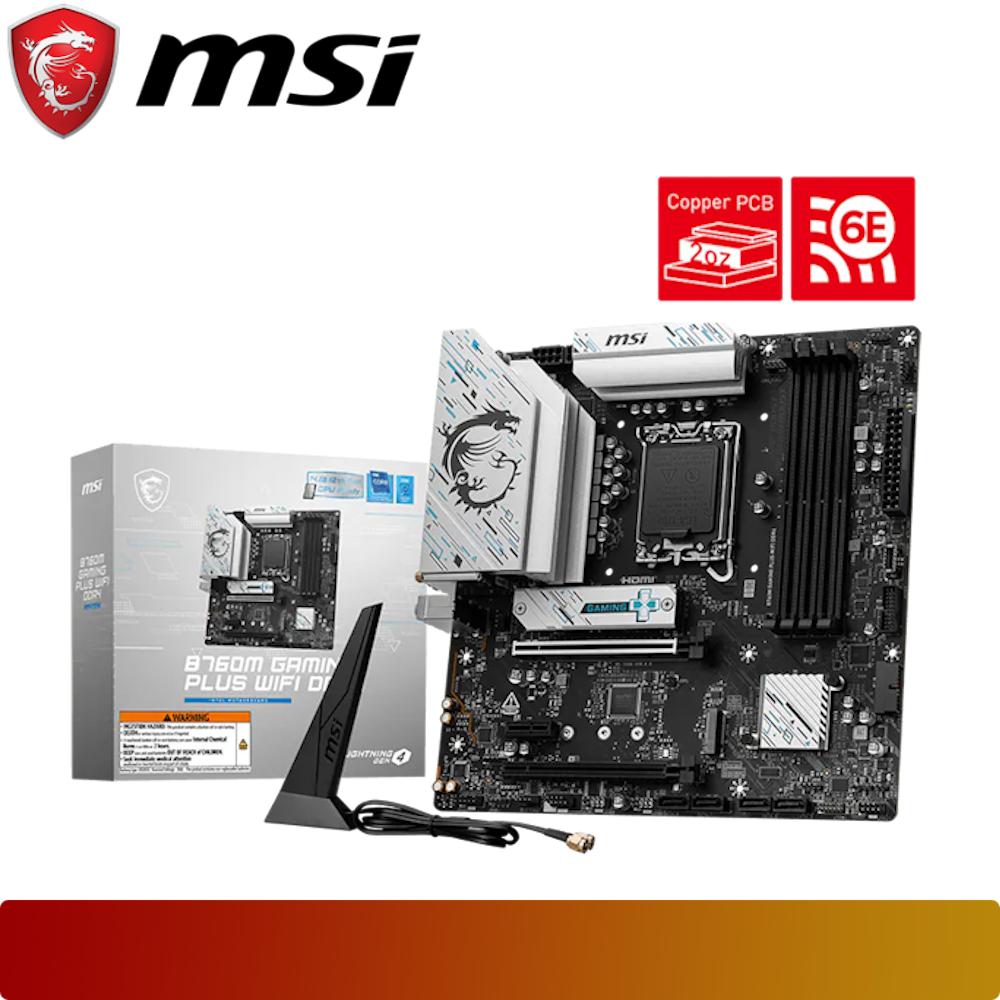MSI B760M GAMING PLUS WIFI DDR4-1-Nano Komputer