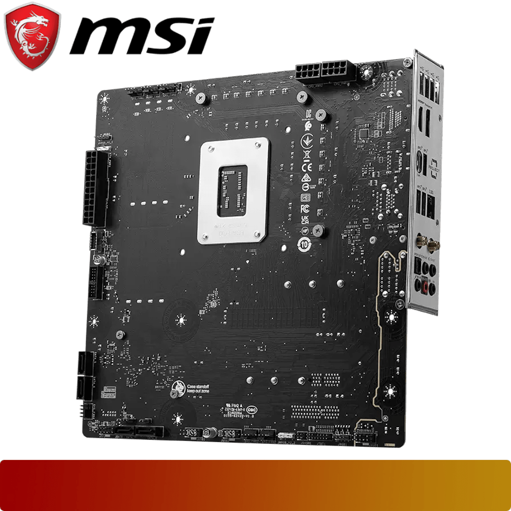 MSI B760M PROJECT ZERO - 3 - Nano Komputer