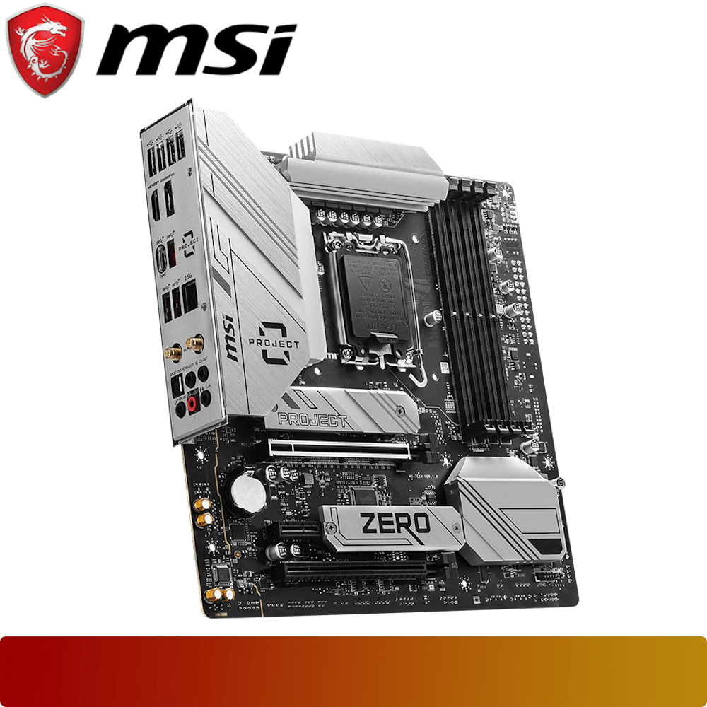 MSI B760M PROJECT ZERO - 4 - Nano Komputer