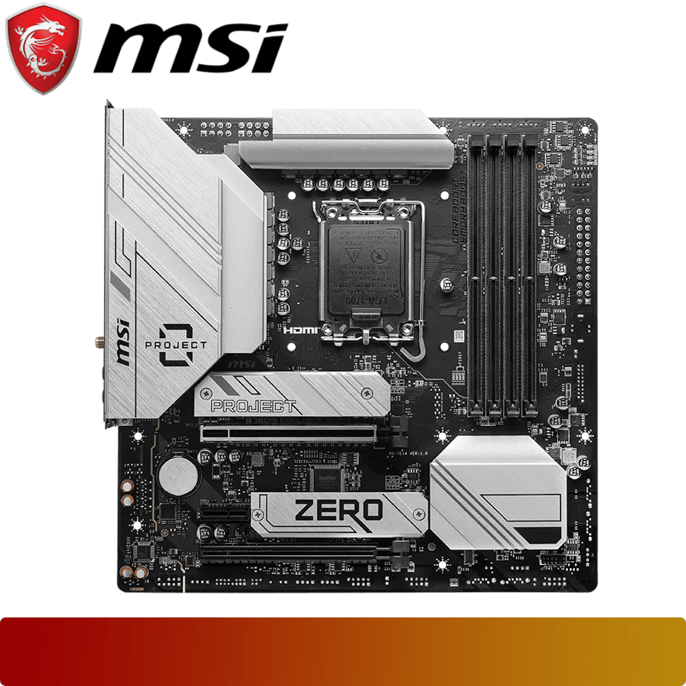 MSI B760M PROJECT ZERO - 2 - Nano Komputer