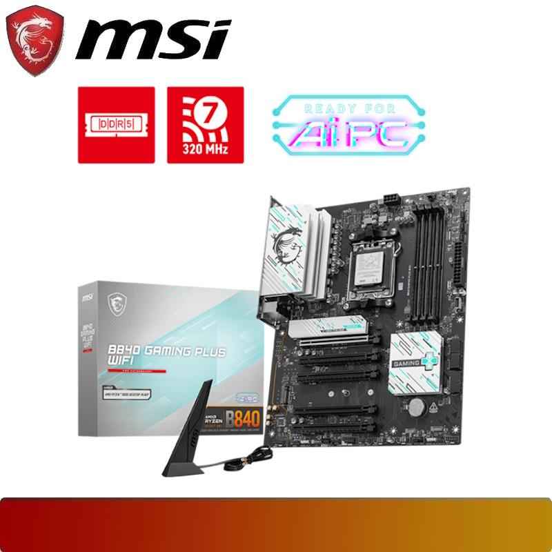 MSI B840 GAMING PLUS WIFI - 1 - Nano Komputer