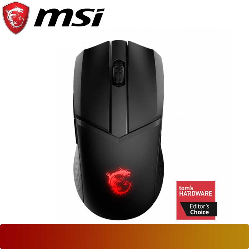 MSI CLUTCH GM41 LIGHTWEIGHT WIRELESS - 1 - Nano Komputer