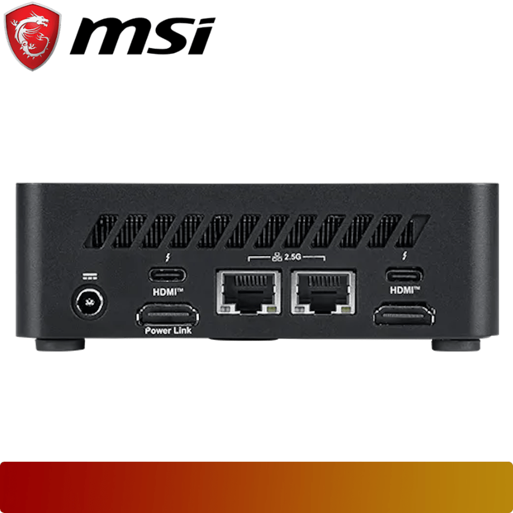 MSI Cubi NUC AI 1UMG-029BID-B5125HXX Barebone (936-B20911-029)-3-Nano Komputer