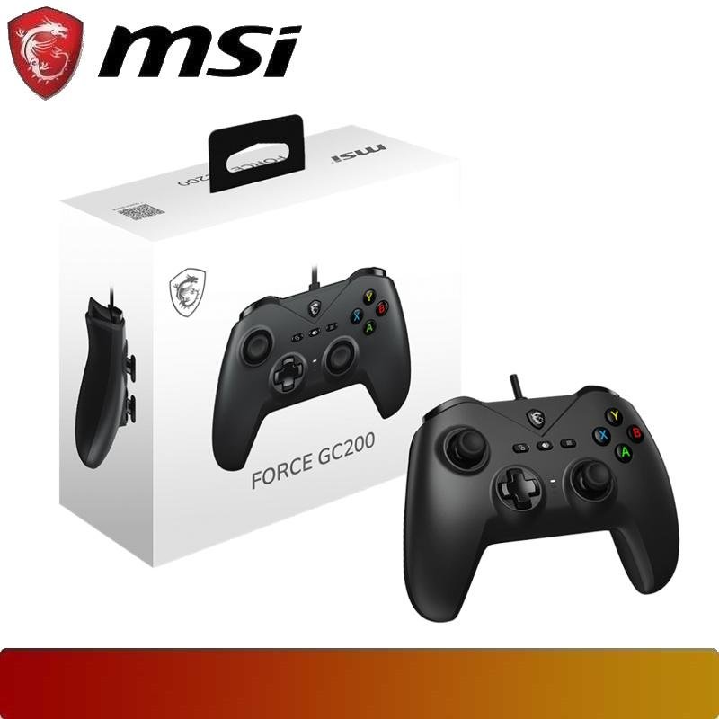 MSI FORCE GC200 | USB 3.0 Gaming Controller Gamepad - 5 - Nano Komputer