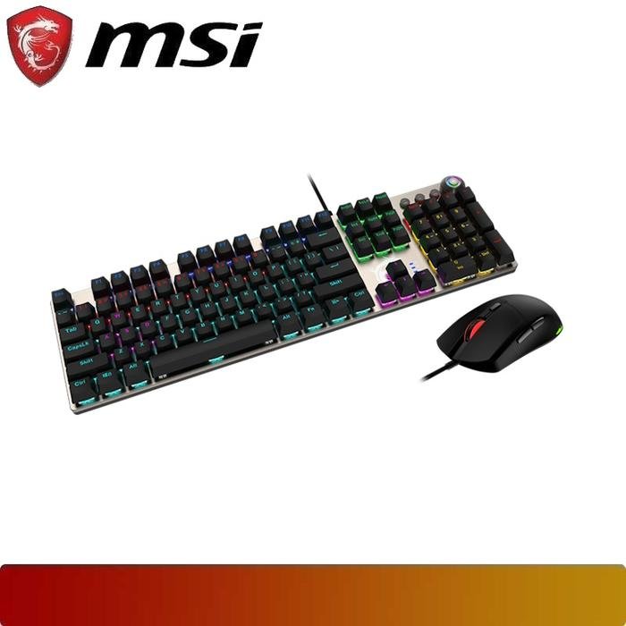 MSI FORGE GK310 COMBO | Red Switches Gaming Gear - 2 - Nano Komputer