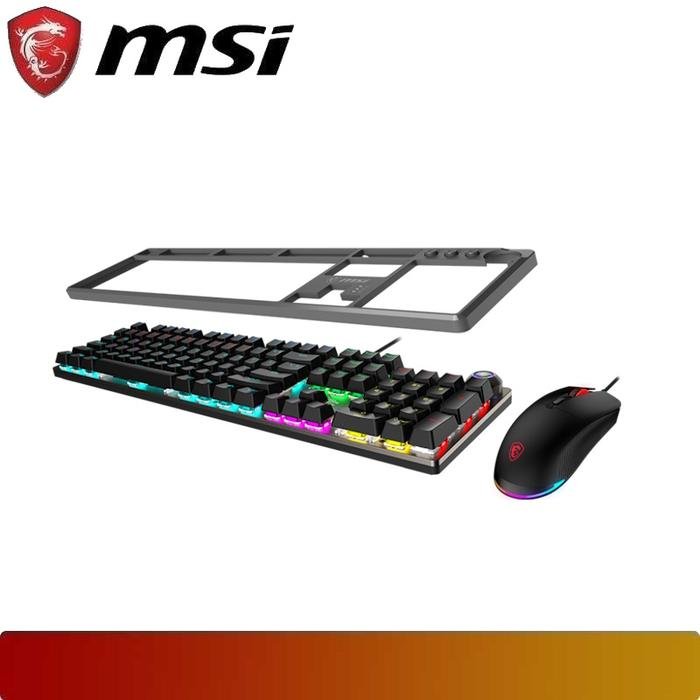 MSI FORGE GK310 COMBO | Red Switches Gaming Gear - 4 - Nano Komputer