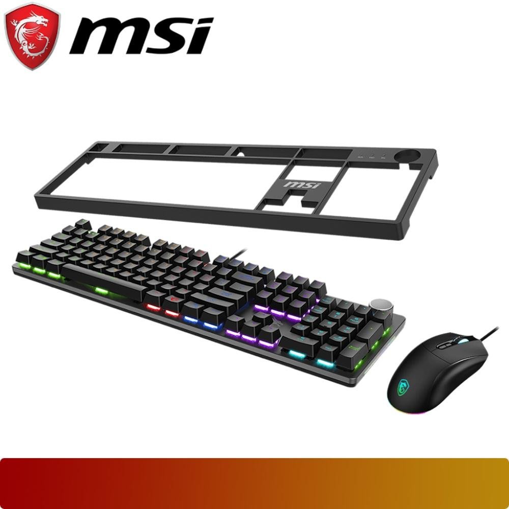 MSI FORGE GK320 COMBO | Mechanical Red Switch Keyboard Mouse - 4 - Nano Komputer