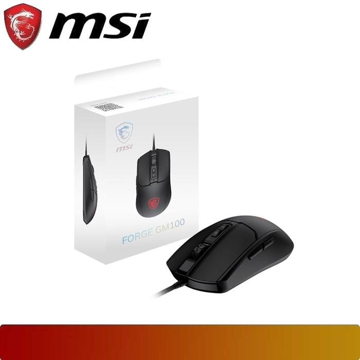 MSI FORGE GM100 Gaming Mouse - 1 - Nano Komputer