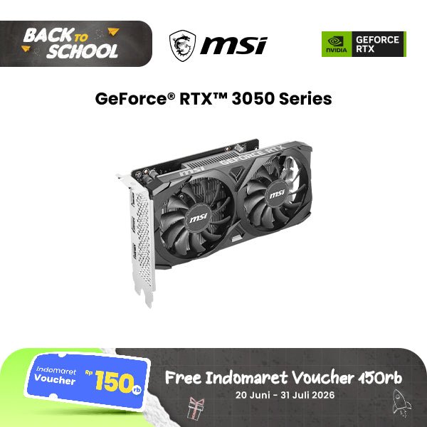 MSI GeForce RTX 3050 VENTUS 2X XS 8G OC-1-Nano Komputer
