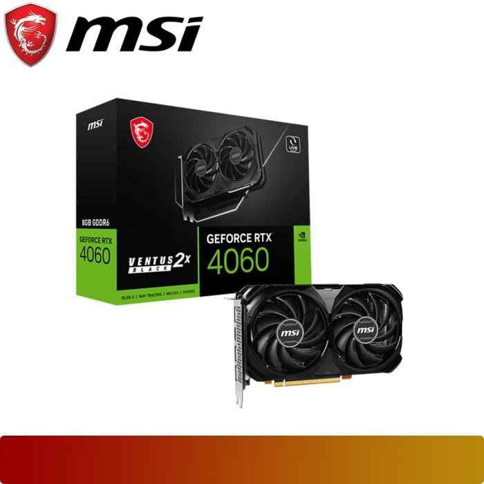 MSI GeForce RTX 4060 VENTUS 2X BLACK 8G