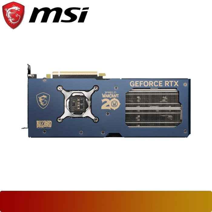 MSI GeForce RTX 4070 SUPER 12G GAMING SLIM World of Warcraft EDITION