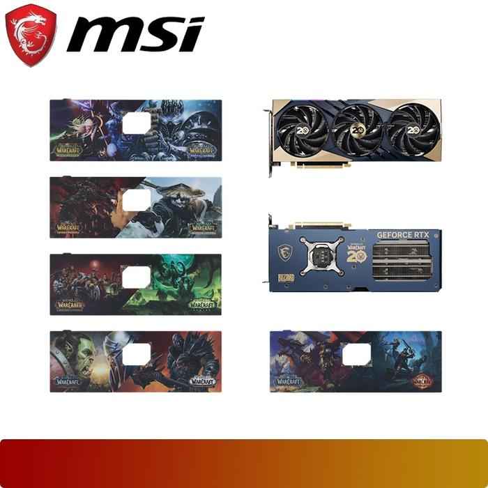 MSI GeForce RTX 4070 SUPER 12G GAMING SLIM World of Warcraft EDITION