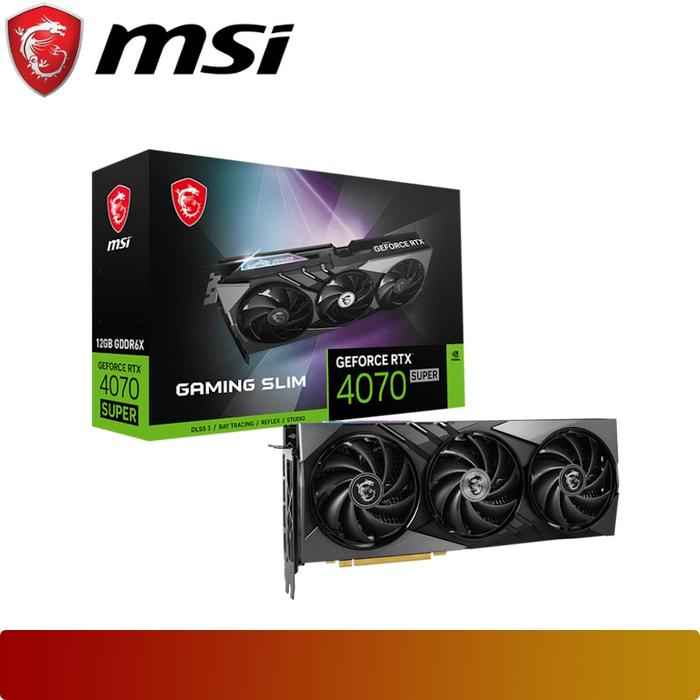 MSI GeForce RTX 4070 SUPER 12G GAMING X SLIM