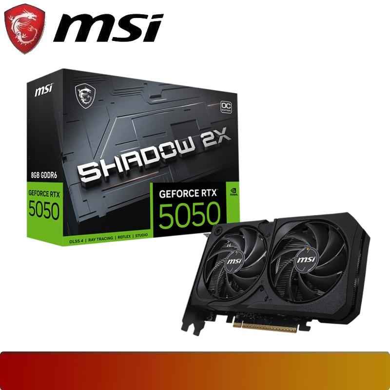 MSI GeForce RTX 5050 8G SHADOW 2X OC
