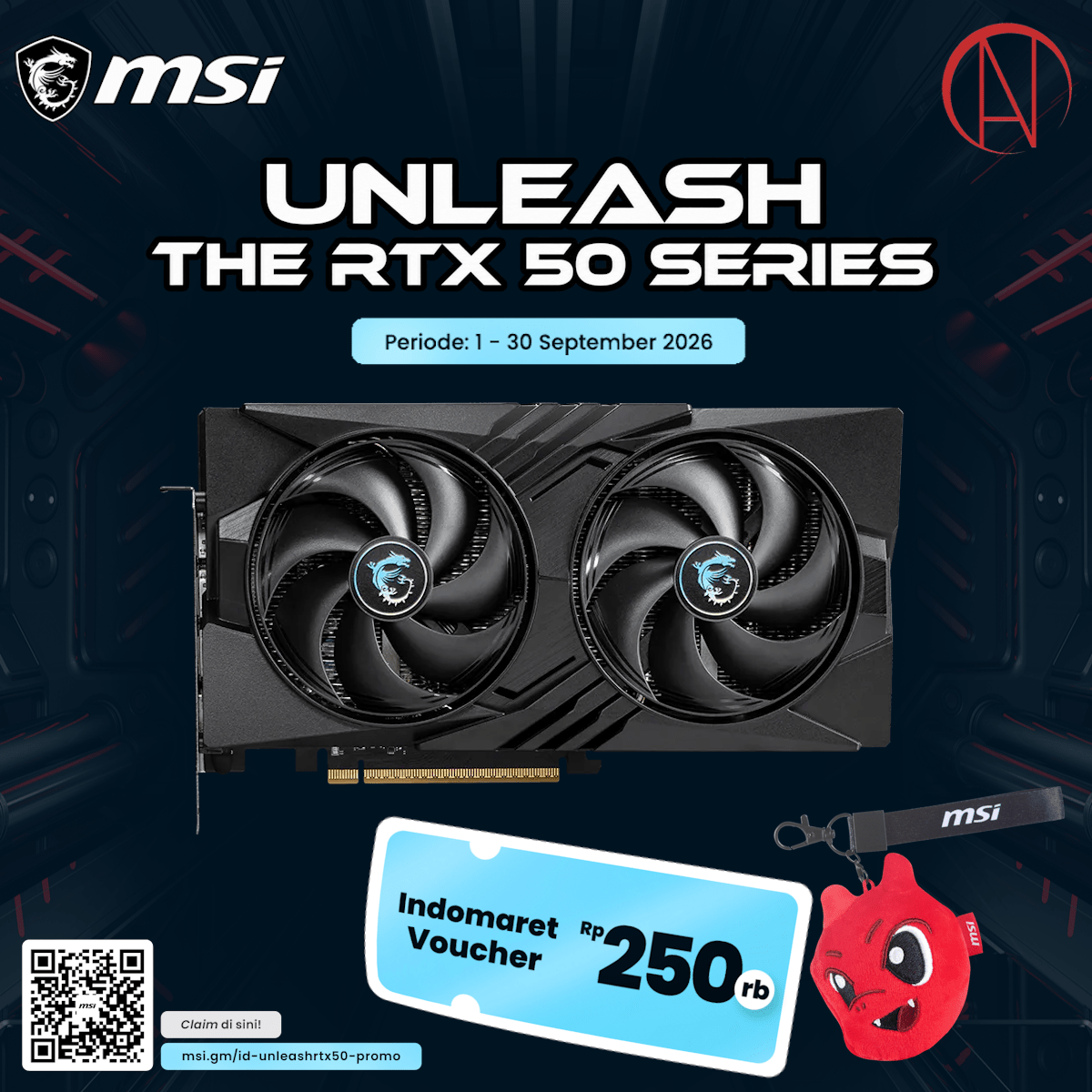 MSI GeForce RTX 5060 8G GAMING OC-1-Nano Komputer