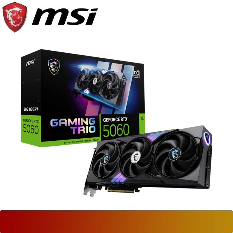 MSI GeForce RTX 5060 8G GAMING TRIO OC - 1 - Nano Komputer