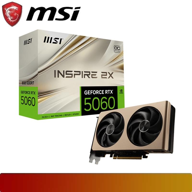 MSI GeForce RTX 5060 8G INSPIRE 2X OC - 1 - Nano Komputer