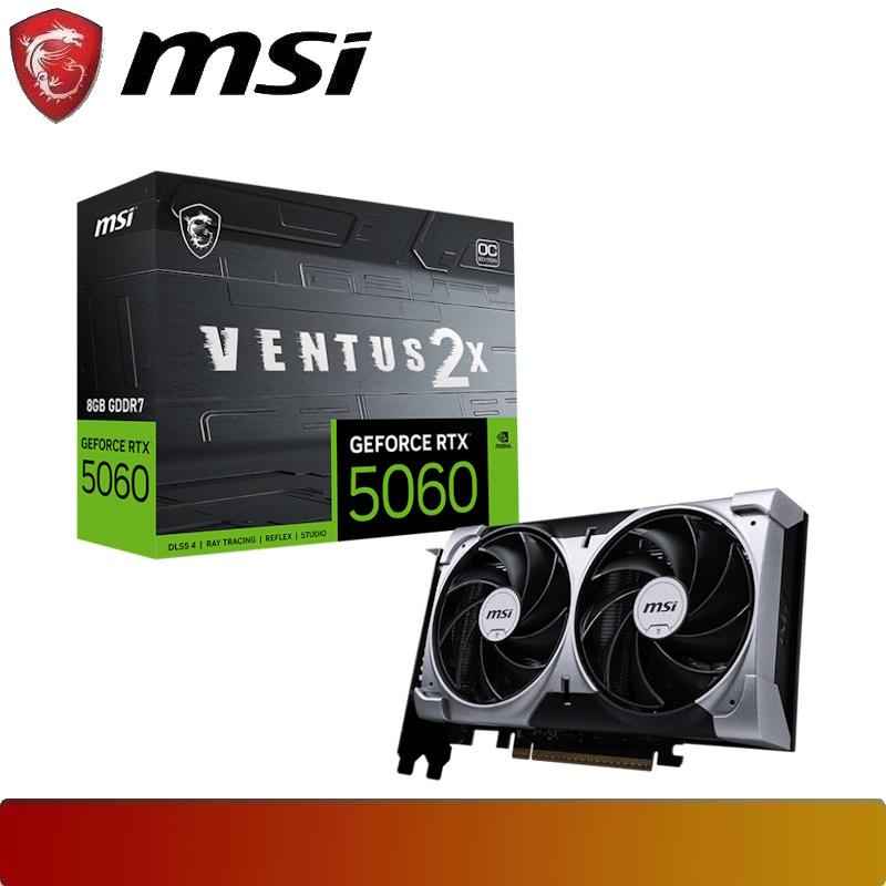 MSI GeForce RTX 5060 8G VENTUS 2X OC