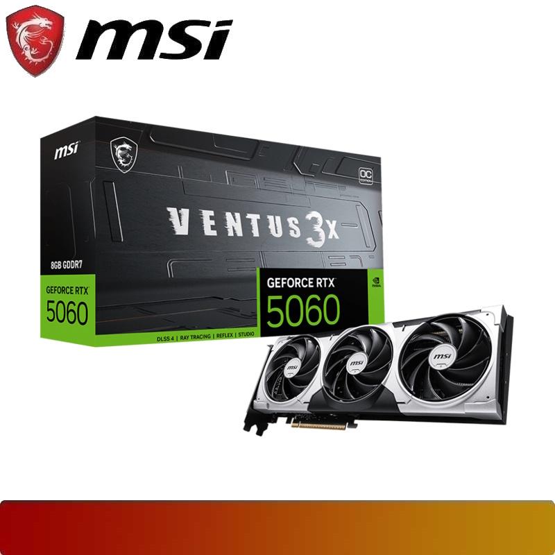 MSI GeForce RTX 5060 8G VENTUS 3X OC - 1 - Nano Komputer