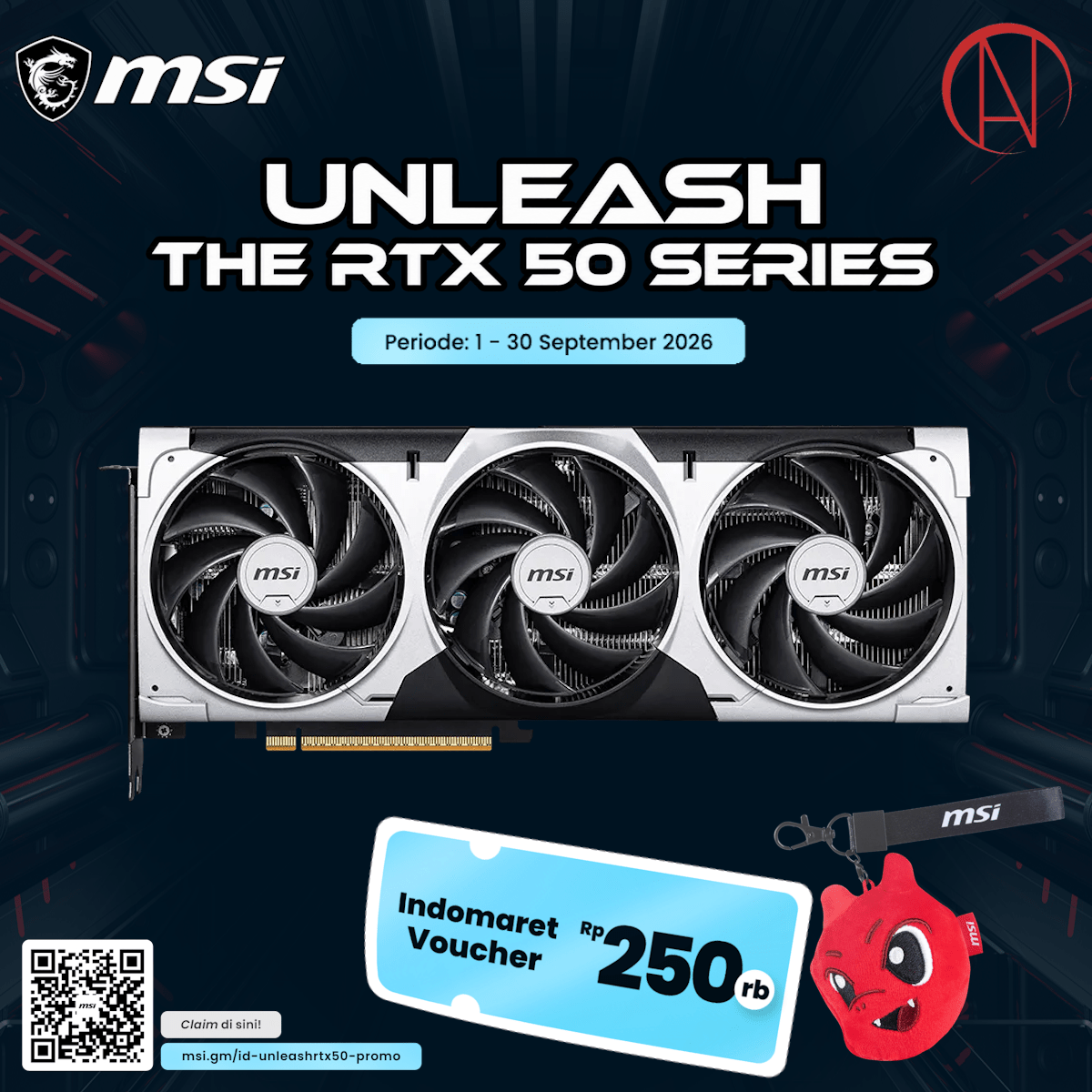 MSI GeForce RTX 5060 8G VENTUS 3X OC-1-Nano Komputer
