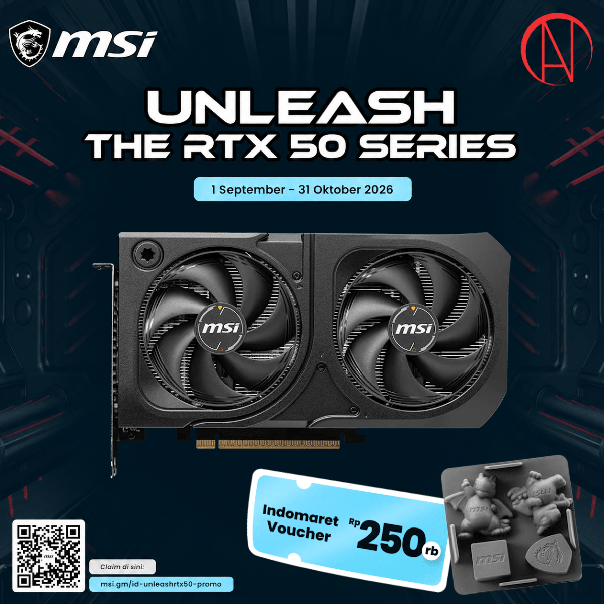 MSI GeForce RTX 5060 Ti 16G SHADOW 2X OC PLUS-1-Nano Komputer