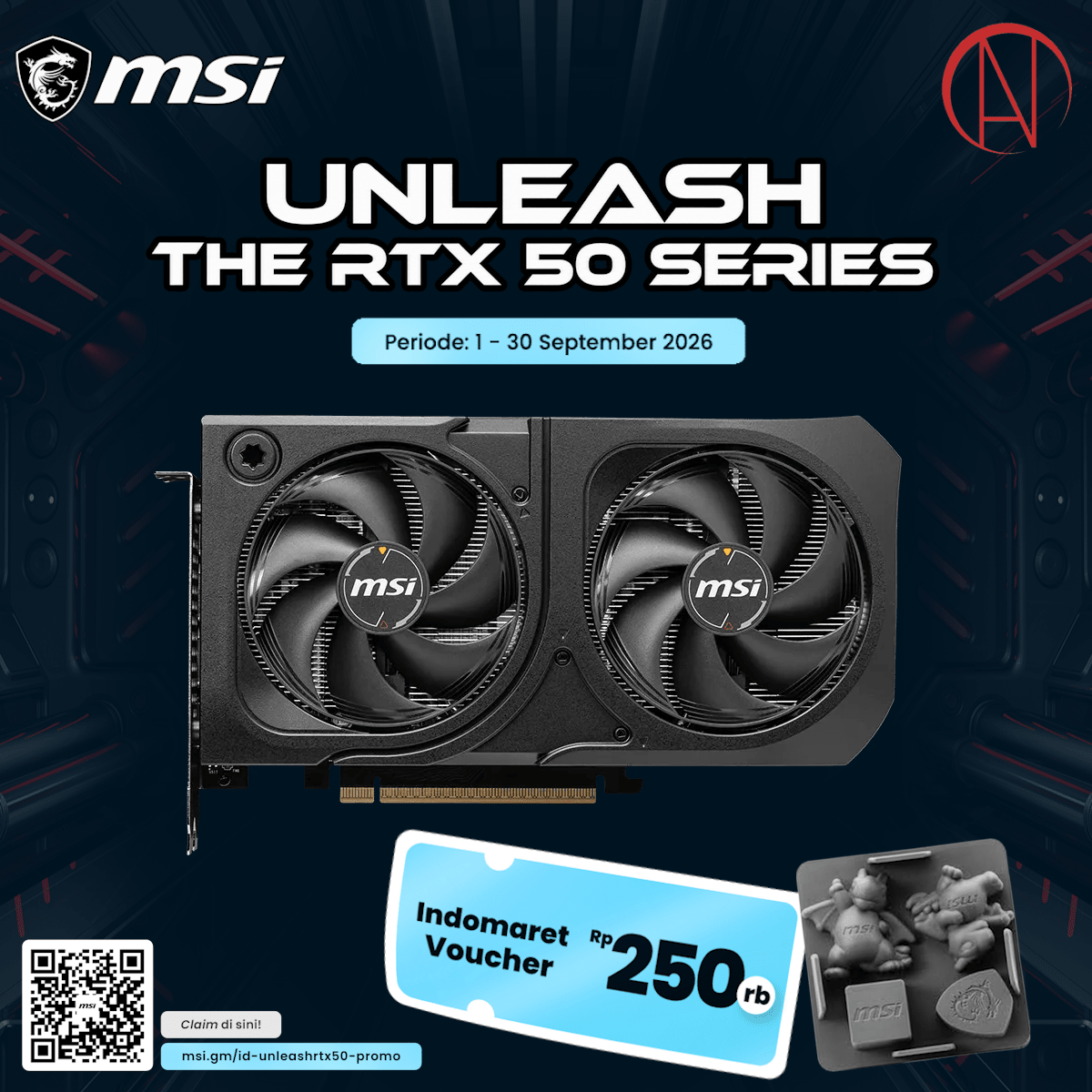 MSI GeForce RTX 5060 Ti 16G SHADOW 2X OC PLUS-1-Nano Komputer