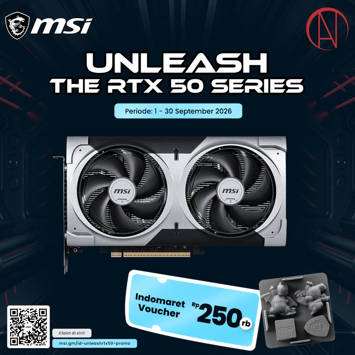 MSI GeForce RTX 5060 Ti 16G VENTUS 2X OC PLUS-1-Nano Komputer
