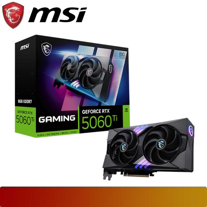 MSI GeForce RTX 5060 Ti 8G GAMING OC - 1 - Nano Komputer