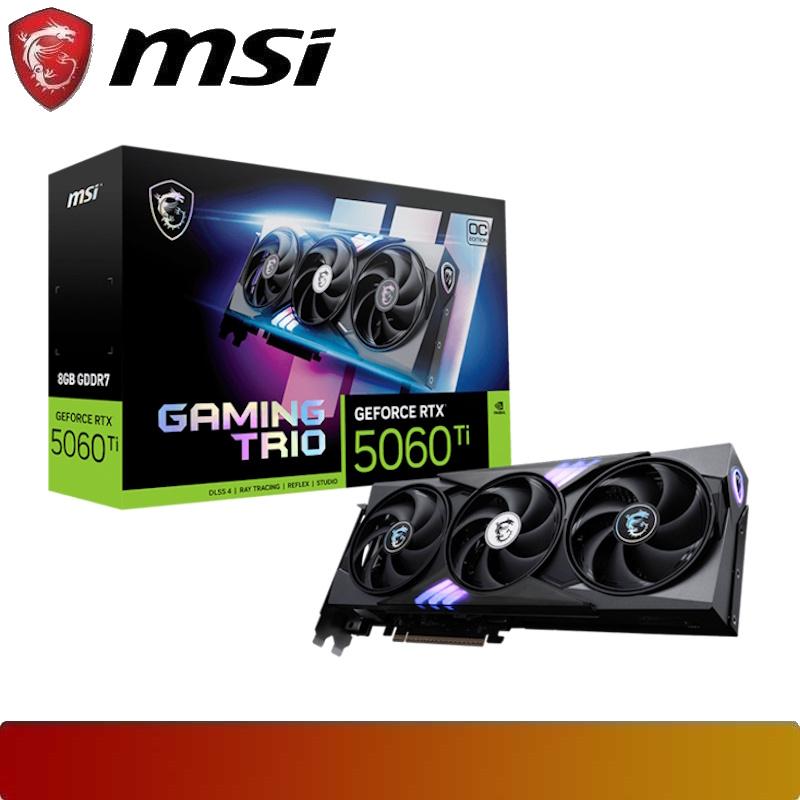 MSI GeForce RTX 5060 Ti 8G GAMING TRIO OC - 1 - Nano Komputer
