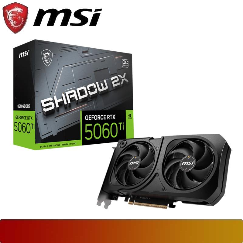 MSI GeForce RTX 5060 Ti 8G SHADOW 2X OC PLUS - 1 - Nano Komputer