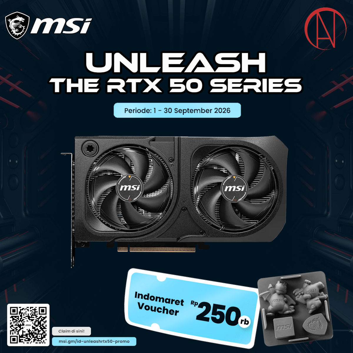 MSI GeForce RTX 5060 Ti 8G SHADOW 2X OC PLUS-1-Nano Komputer