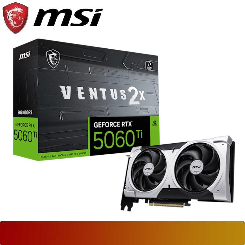 MSI GeForce RTX 5060 Ti 8G VENTUS 2X PLUS - 1 - Nano Komputer