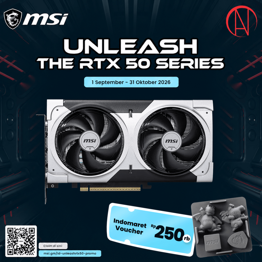 MSI GeForce RTX 5060 Ti 8G VENTUS 2X PLUS-1-Nano Komputer