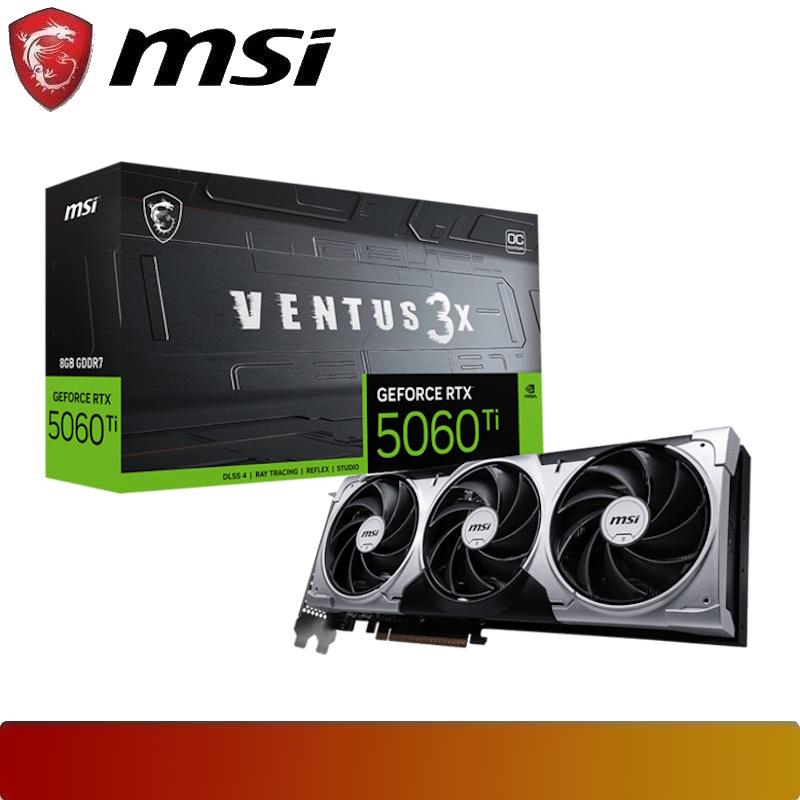 MSI GeForce RTX 5060 Ti 8G VENTUS 3X OC - 1 - Nano Komputer