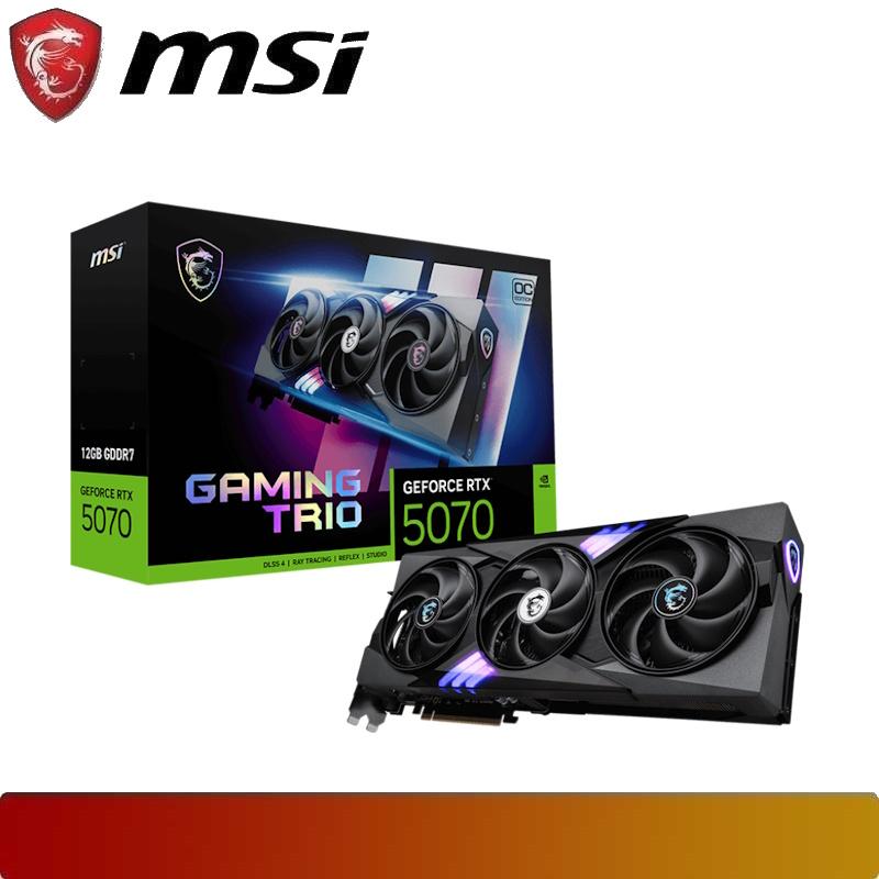 MSI GeForce RTX 5070 12G GAMING TRIO OC - 1 - Nano Komputer