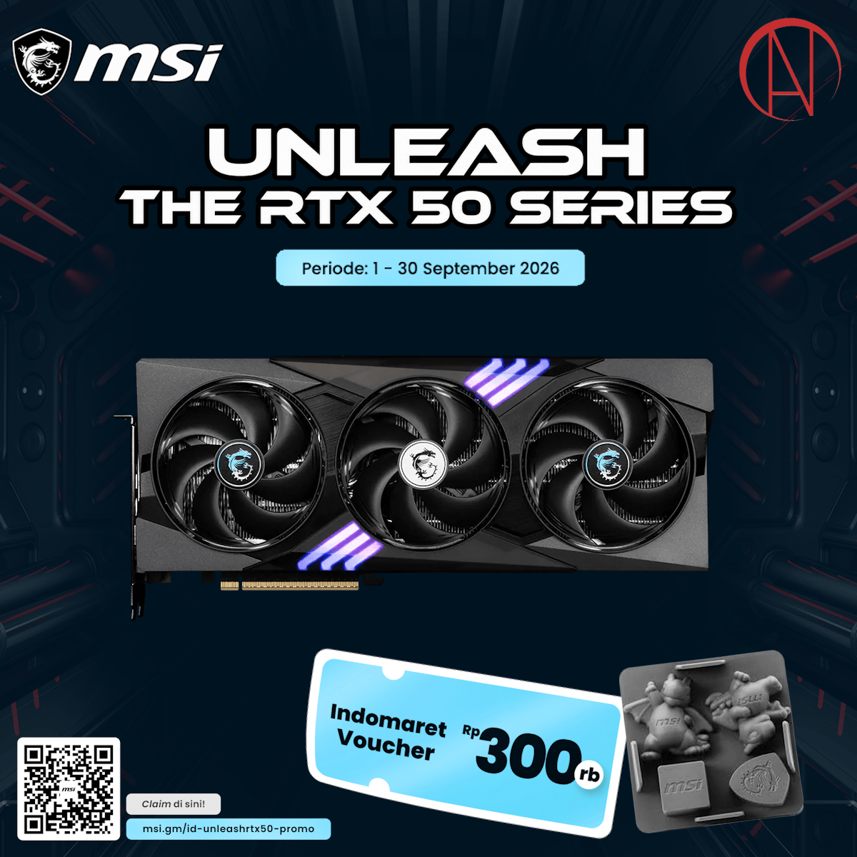 MSI GeForce RTX 5070 12G GAMING TRIO OC-1-Nano Komputer