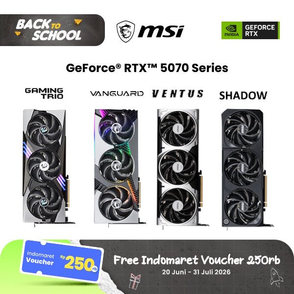 MSI GeForce RTX 5070 12G VANGUARD SOC-1-Nano Komputer