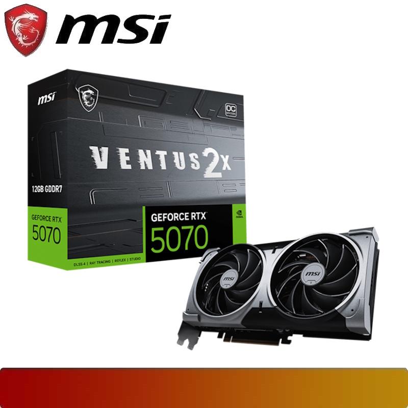 MSI GeForce RTX 5070 12G VENTUS 2X OC - 1 - Nano Komputer