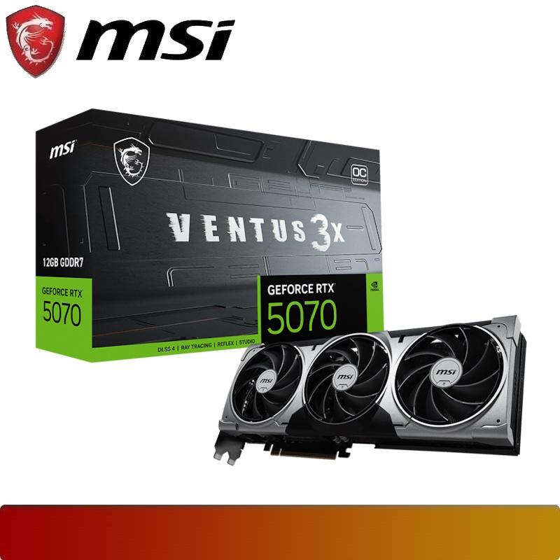 MSI GeForce RTX 5070 12G VENTUS 3X OC - 1 - Nano Komputer