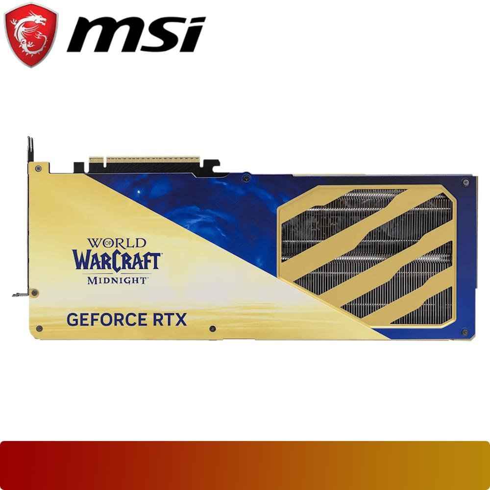 MSI GeForce RTX 5070 12G World of Warcraft MIDNIGHT LIGHT EDITION OC