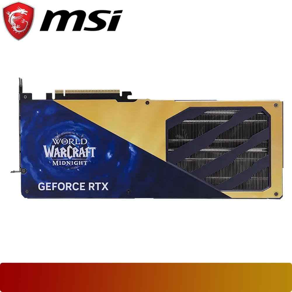 MSI GeForce RTX 5070 12G World of Warcraft MIDNIGHT VOID EDITION OC