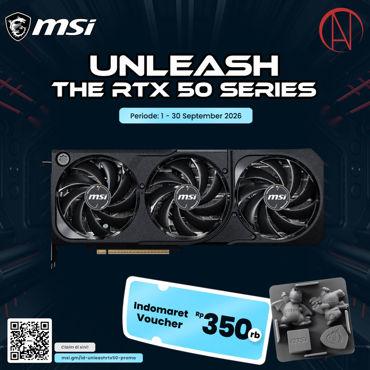 MSI GeForce RTX 5070 Ti 16G SHADOW 3X OC-1-Nano Komputer