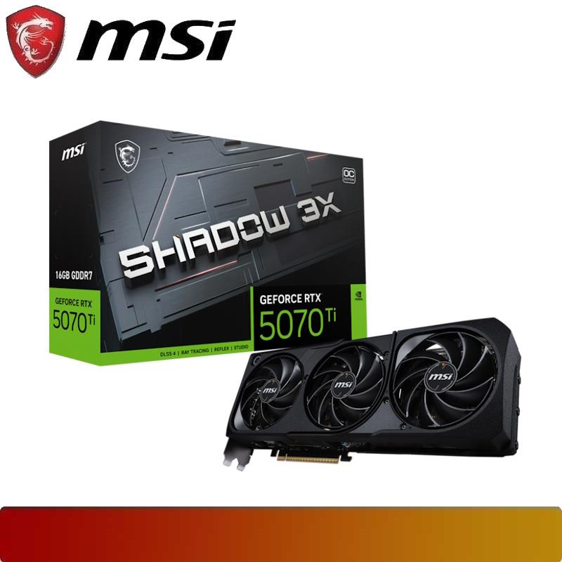 MSI GeForce RTX 5070 Ti 16G SHADOW 3X OC - 1 - Nano Komputer