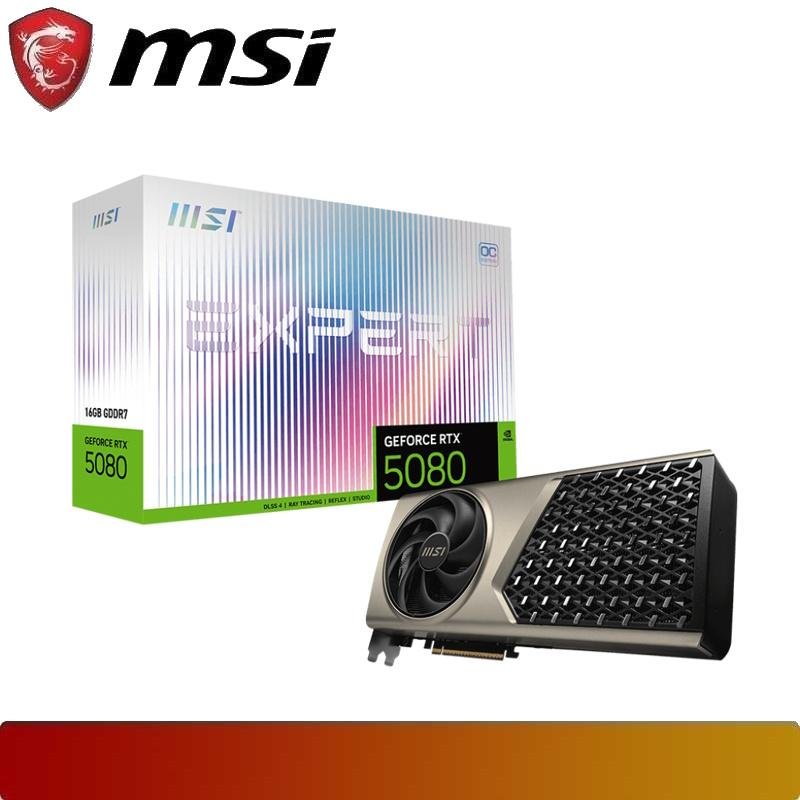 MSI GeForce RTX 5080 16G EXPERT OC - 1 - Nano Komputer